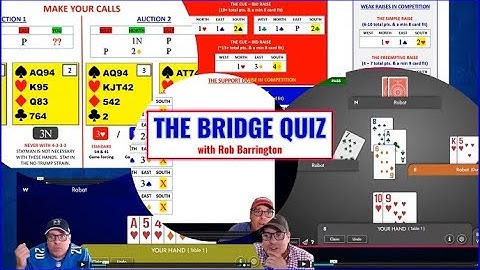 THE BRIDGE QUIZ