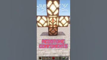 How different REDSTONE COMPONENTS PROVIDE POWER! | Redstone with PsiVolt #minecraft #redstone