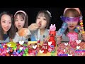 ASMR Sweet Candy 🍡Super Cute Princess Toys🧩Refreshing Cool Jelly 🍇🍑p39 #candy #snacks