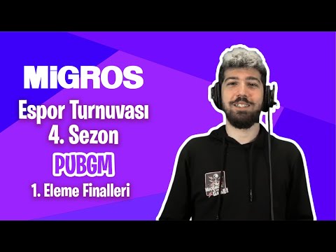 Migros Espor Turnuvası 4. Sezon | PUBGM | 1. Eleme Finalleri - Migros Espor Turnuvası 4. Sezon | PUBGM | 1. Eleme Finalleri