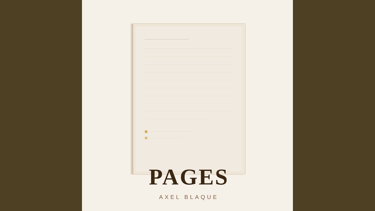 Pages adlı videoyu YouTube'da izle Pages adlı videoyu YouTube'da izle
