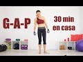 Rutina GAP para tus glúteos y abdominales en 30 min en casa | Día 7