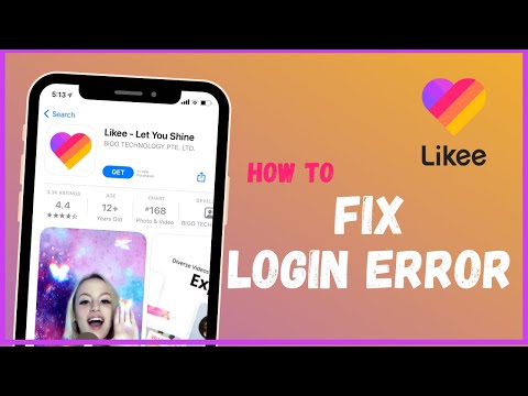 Likee App : Fix Login Error | Problem