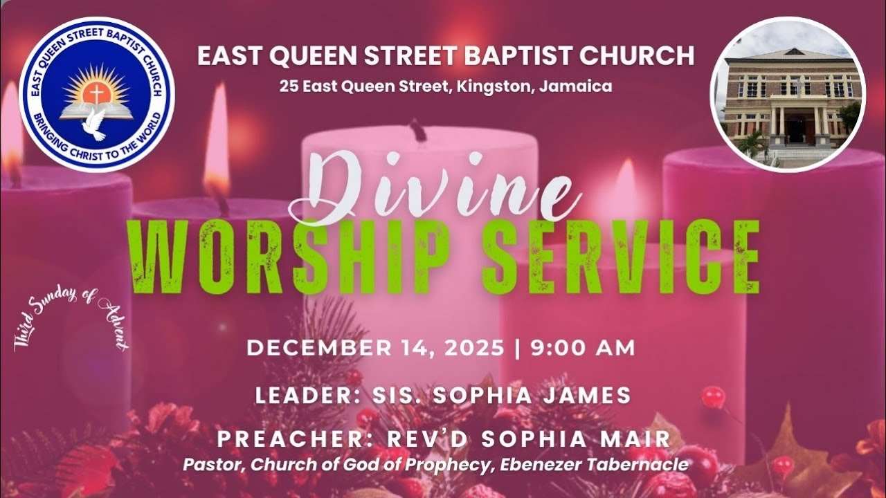 East Queen Street Baptist Church - Divine Worship - YouTube