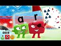 Letter Team AR and Pirate Alphablocks | Learn to read