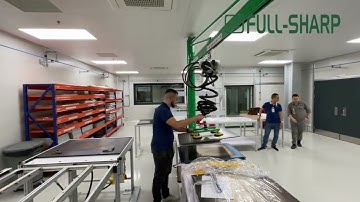 Cầu trục xoay & Thiết bị nâng hạ hút chân không tấm thép - Thiết bị nâng hạ tấm thép #vacuumlifters