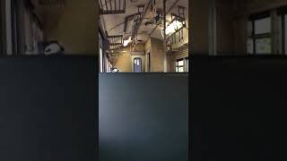 3672次普通車 開車、進隧道車內聲浪（重低音轟炸）