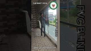 How to fix PVC Blinds for Balcony , PVC BLINDS FOR BALCONY I Chennai I Coimbatore I Salem I Tirupur