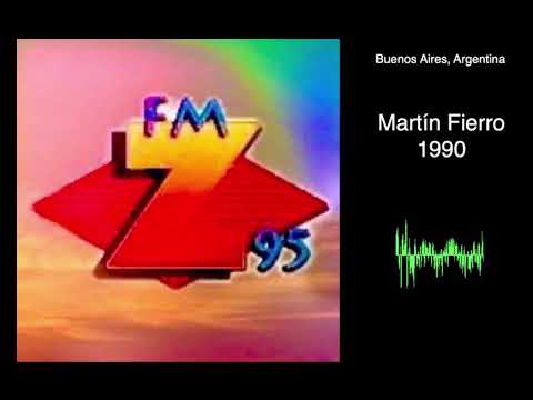 La Z95 gana un Martín Fierro!!! - Buenos Aires, Argentina 1990