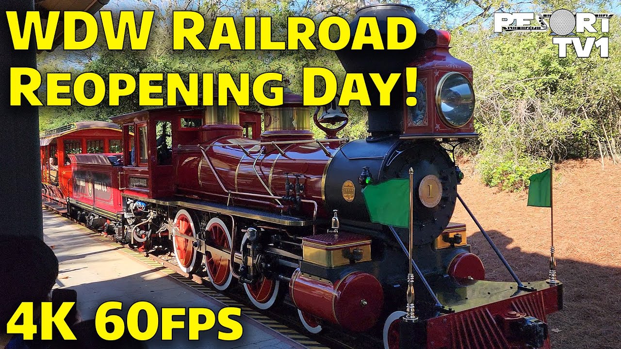 Photos/Video: Walt Disney World Railroad Reopens at the Magic