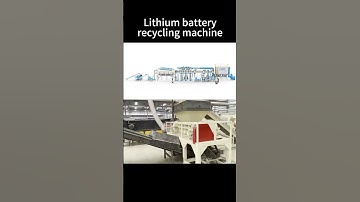 VANEST | Lithium battery recycling machine for sale! #recycle #lithium #battery #machine