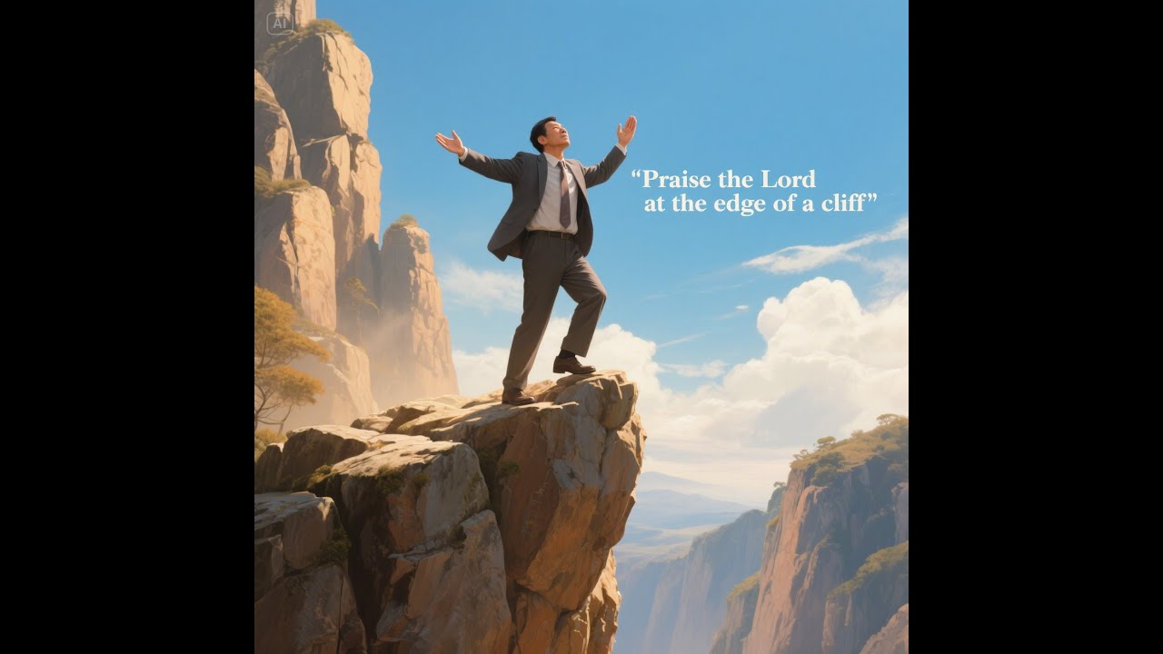 벼랑끝에서도 주님을 찬양하리