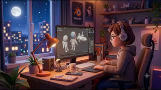 Blender Focus Music 🎧 | Chill Music for 3D Modeling, Rendering & Creative Work