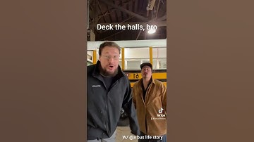 Thumbnail of Deck the halls!!! bros #ChristmasCarol's #deckthehalls #funny