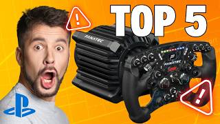 Top 5 Racing Wheels for PS5! Which is the BEST? | Simracing Pro