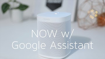 Sonos One Updated w/ Google Assistant!