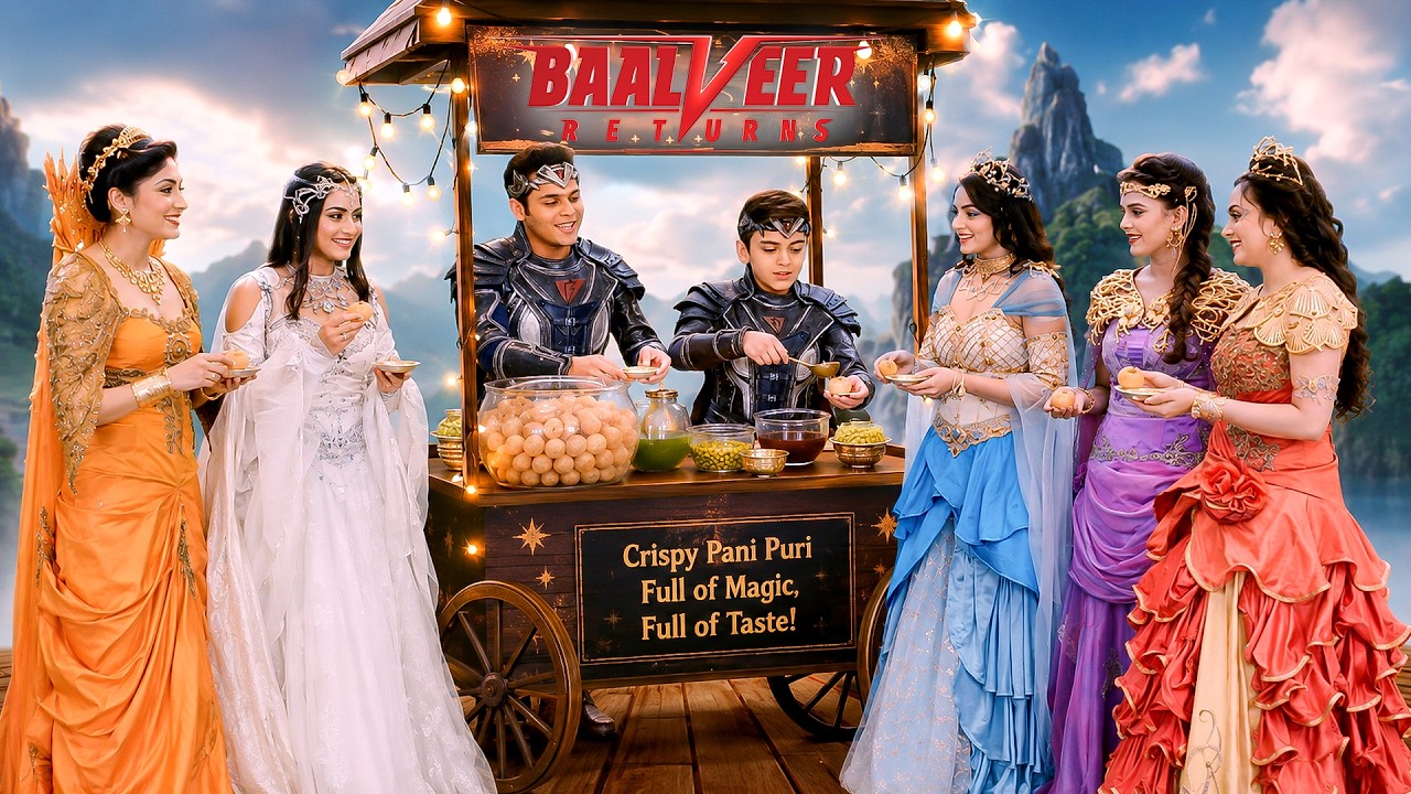परीलोक में बालवीर और विवान अपने परियों को गोलगप्पे खिलाया || Baalveer Return|| New Superhero Series