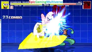 Spongebob Squarepants And Nickelodeon Character Vs Random Characters In Mugen Matches Battles
