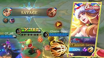 NEW ONE SHOT BUILD😱 | BROKEN BUILD | TOP 1 GLOBAL FREYA | FREYA BEST BUILD 2022 | MUST WATCH | MLBB✓