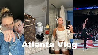 vlog | a weekend in Atlanta for Playoffs!