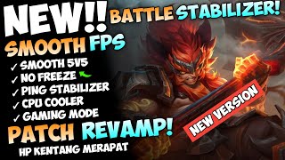 Update !! Config ML Anti Lag Battle Stabilizer V2 | Lag Fix Frame Drop | Mobile Legends