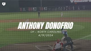 OF Anthony Donofrio, North Carolina - 04/19/24