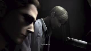Resident Evil Zero cutscene USS soliders board train,Wesker and Birkin conspire