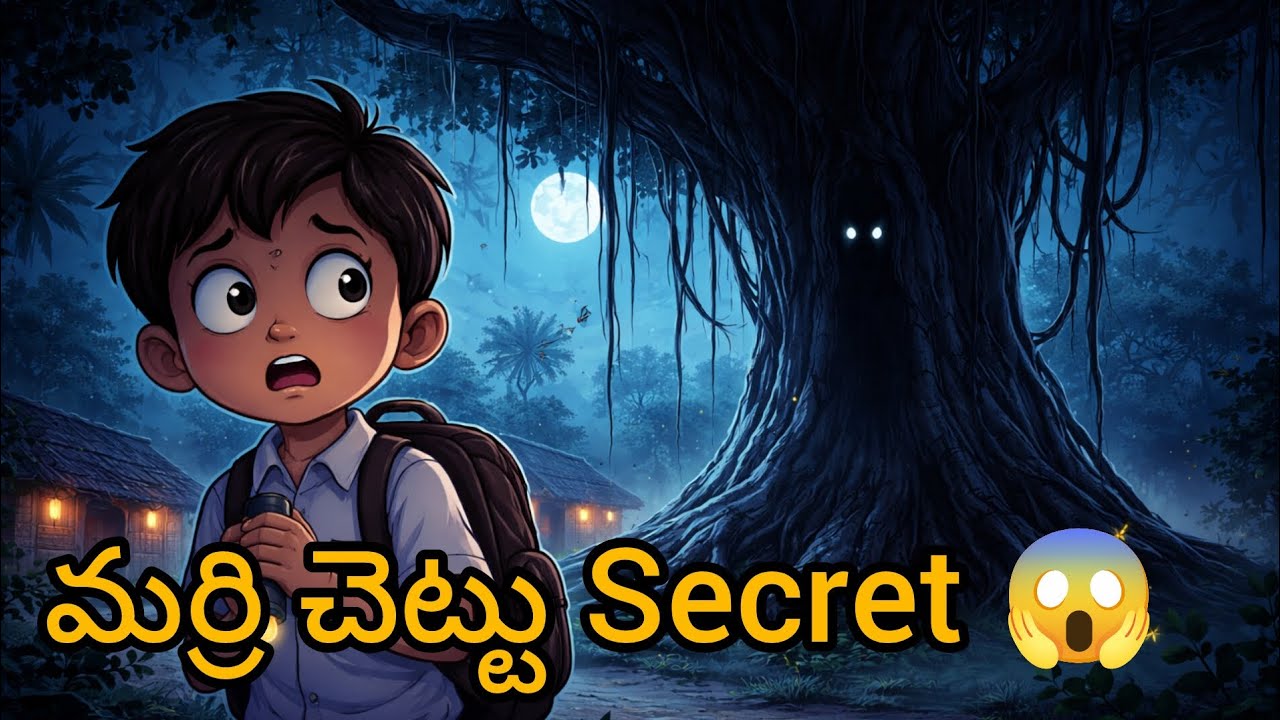 మర్రి చెట్టు లో Shadow 😨 | Kids Horror 