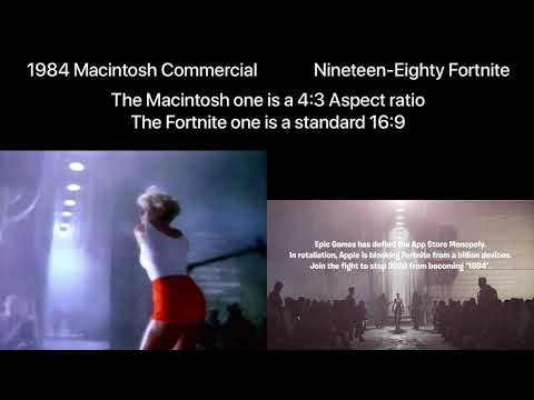 Download 1984 Macintosh Commercial vs Nineteen-Eighty Fortnite