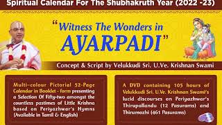 Spiritual Calendar (2022-23) English