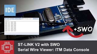 STM32: Отладка через SWO в STM32CubeIDE с доработкой ST-LINK