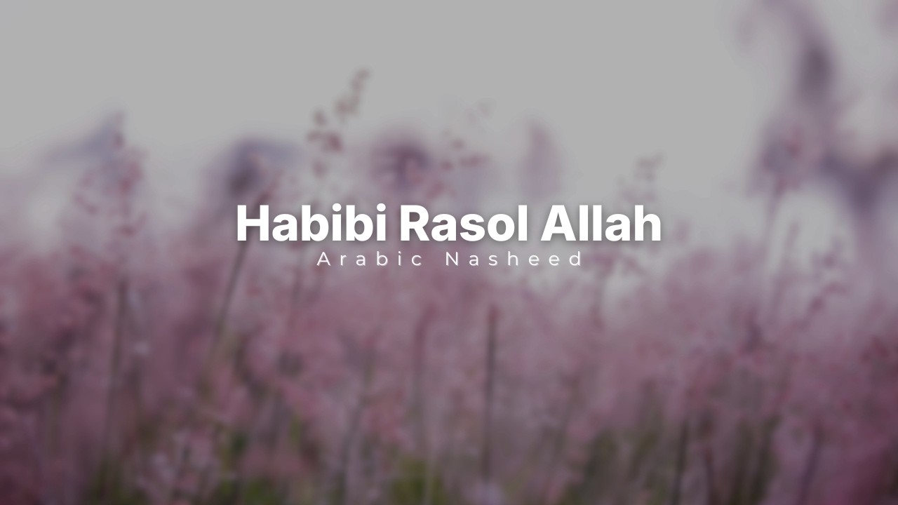 Habib Rasol Habibi Rasol Allah | By Mohamed Tarek | Arabic Nasheed - YouTube