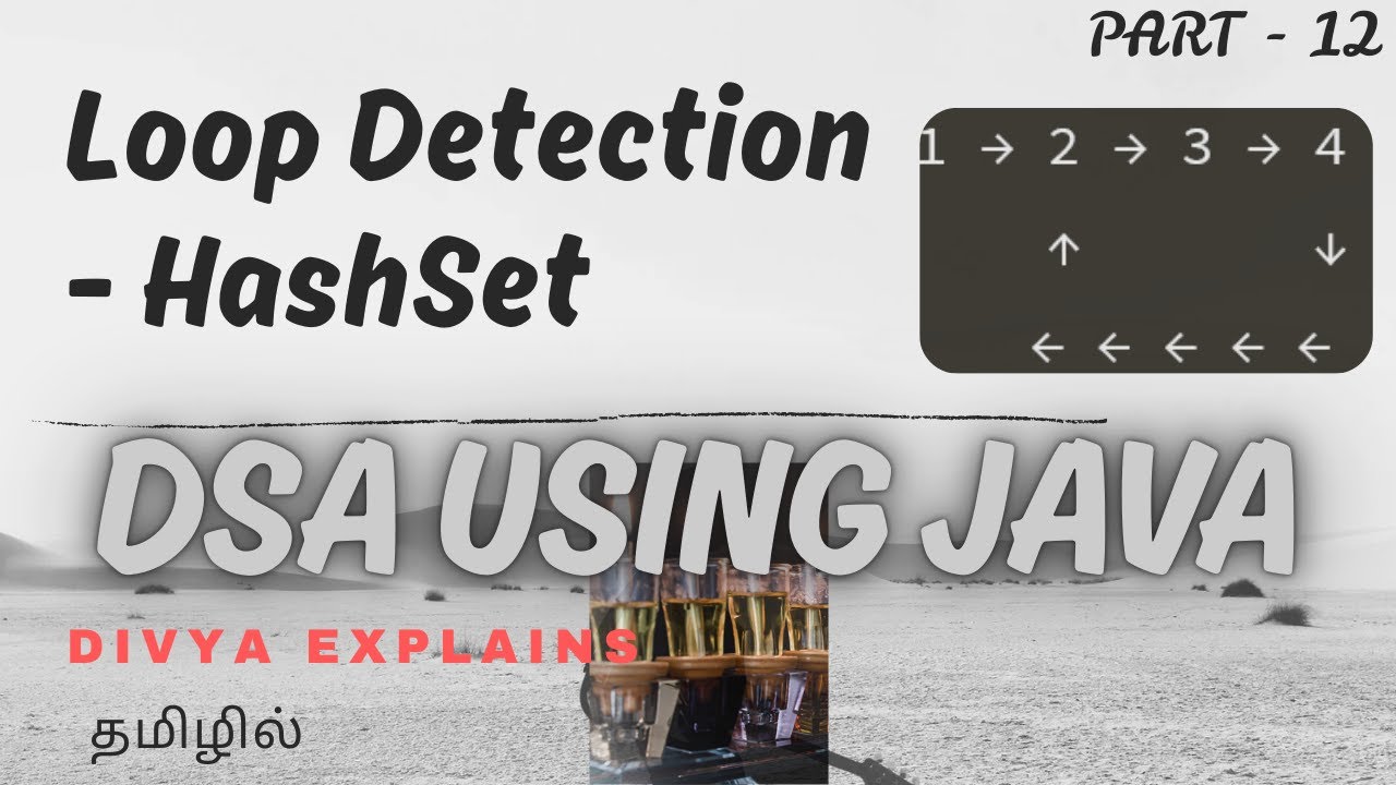 12 Loop Detection in Linked List Using HashSet | Java Explained Step-by ...