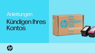 So kündigen Sie Ihr HP Instant Ink Konto | HP Drucker | HP Support