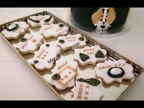 Sablés personnalisés fondant
