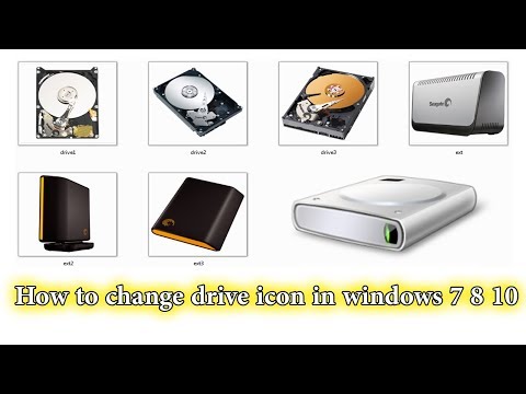 How to change drive icon in windows 7 8 10    2017