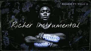 Video thumbnail of "Rod Wave - Richer (Official Instrumental) 100% Accurate"