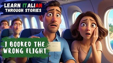I Booked A Flight For Bali But We Ended Up In... | Learn Italian Through Stories | B2 Level