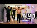 [EN] 팔뚝살과 이별하자! 45분 걷기 홈트 (땀범벅💦!!) | Get Rid of Arm Flab! 45min FAT-LOSS HOME WALKING (SWEAT💦!!)