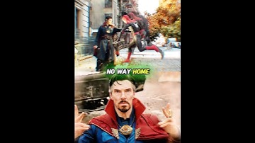 Notice dr strange throws the cloak behind spiderman…🥶 #spiderman #drstrange #avengers #mcu #shorts