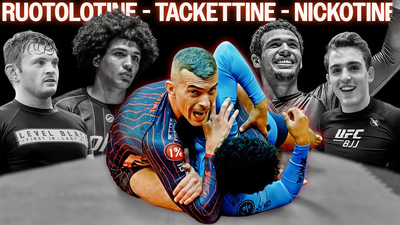 Aprende las NUEVAS Estrangulaciones de los Ruotolo, Nicky Ryan y Tackett | Escuela de Grappling