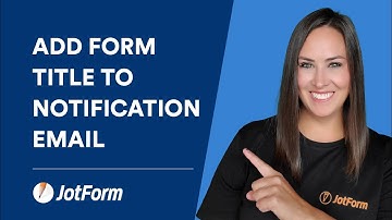How to add the form title to notification emails