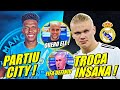 INGLESES ENLOUQUECERAM !! ESTEVÃO DANDO ADEUS ! REAL APROVA HAALAND E MAIS