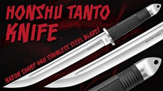 BudK: Massive Honshu Tanto Knife Unleashed! ⚔️🔥