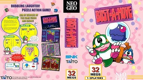 #SNK #NEOGEO | Puzzle Bobble