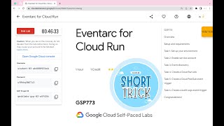 [NEW2023] Eventarc for Cloud Run || #qwiklabs || #GSP773 || @quick_lab  || [With Explanation🗣️]