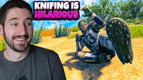 KNIFING Bots is HILARIOUS | CoD Blackout 2022