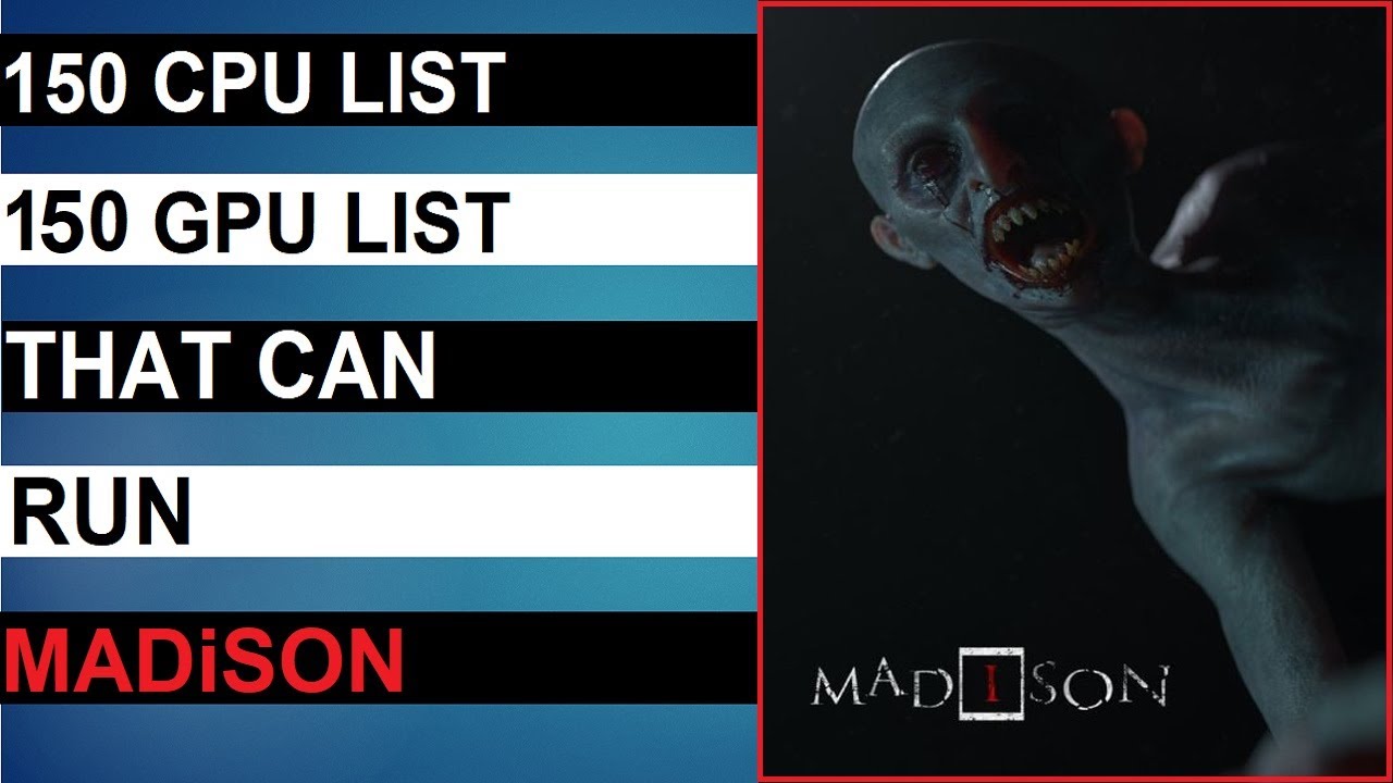 Can Your PC Run MADiSON Minimum System Requirement Explain YouTube