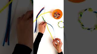How to make a pipe cleaner bracelet