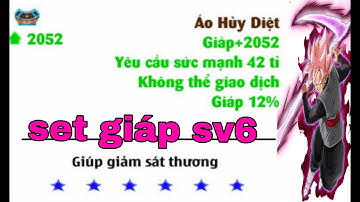 Ngọc Rồng Online - Xuất Hiện Sét Giáp Đầu Tiên Tại Sv6...Bỏ Set Nappa 7s Chơi Sét Giáp